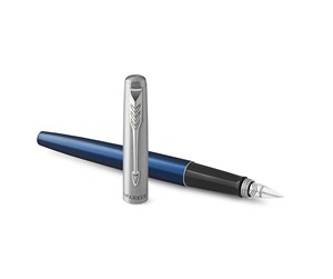 Skrive- & Tegneverktøy - Parker Jotter Fountain Pen | Royal Blue | Medium Nib with Blue Ink | Gift Box - 2030950