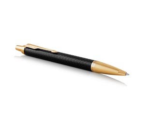 Skrive- & Tegneverktøy - Parker IM Ballpoint Pen | Premium Black | Medium Point Blue Ink | Gift Box - 1931667