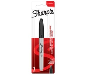 Skrive- & Tegneverktøy - Sharpie Permanent Marker | Fine Point | Black | 1 Count - 1985857