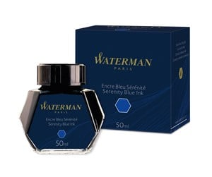 Skrive- & Tegneverktøy - Waterman Fountain Pen Ink | Serenity Blue | 50ml Bottle - S0110720