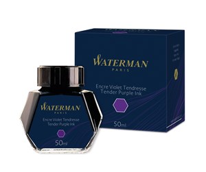 Skrive- & Tegneverktøy - Waterman Fountain Pen Ink | Tender Purple | 50ml Bottle - S0110750