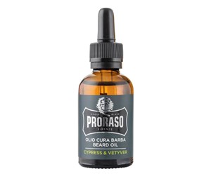 Ansiktspleie - PRORASO Beard Oil Cypress & Vetiver - 30 ml. - 400742