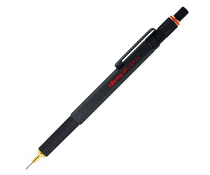 Skrive- & Tegneverktøy - Rotring 800 Mechanical Pencil | 0.5 mm | Black Metal Barrel - 1904447