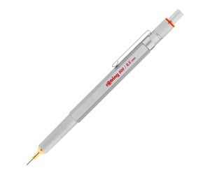 Skrive- & Tegneverktøy - Rotring 800 Mechanical Pencil | 0.5 mm | Silver Metal Barrel - 1904449