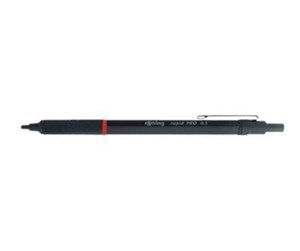 Skrive- & Tegneverktøy - Rotring Rapid Pro Mechanical Pencil | HB 0.7 mm Lead Propelling Pencil | Reduced Lead Breakage | Matte Black Full-Metal Barrel - 1904257