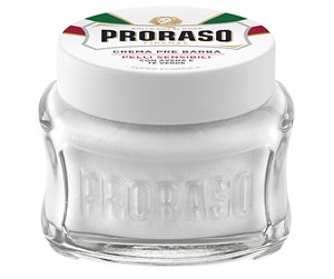 Ansiktspleie - PRORASO Preshave Creme - Sensitive Green Tea & Oats - 100 ml - 400501