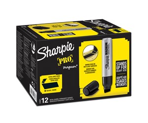 Skrive- & Tegneverktøy - Sharpie Marker  Metall Magnum 9.8/14.8mm black - S0949850