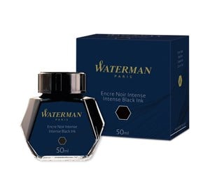 Skrive- & Tegneverktøy - Waterman Fountain Pen Ink | Intense Black | 50ml Bottle - S0110710