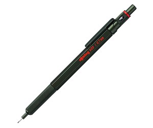 Skrive- & Tegneverktøy - Rotring 600 Mechanical Pencil | 0.5 mm | Green All-Metal Body Propelling Pencil | Non-Slip Knurled Grip & Hexagonal Barrel - 2114268