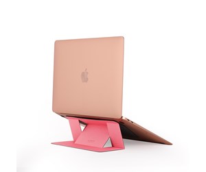 Kabinett tilbehør (kjølepasta mv.) - MOFT Adhesive Laptop Stand - Pink - MS006-M-PIK-EN01