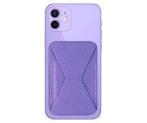 Mobil - Andre tilbehør - MOFT Snap-On Phone stand and Wallet - Purple - MS007M-1-PL