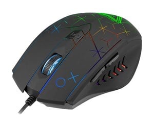 Mus - Tracer GAMEZONE XO - mouse - USB - Mus - Optisk - 6 - Svart - TRAMYS46797