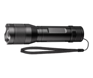 Lommelykter  - Pro LED flashlight Super Bright 1500 black - 44559