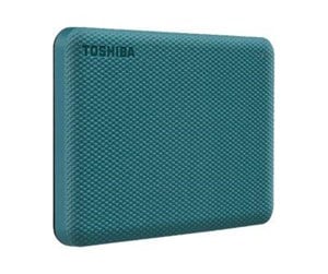 Hard drive - External - Toshiba Canvio Advance - Ekstern Harddisk - 2TB - Grønn - HDTCA20EG3AA