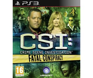 Spill - CSI: Crime Scene Investigation - Fatal Conspiracy - Sony PlayStation 3 - Eventyr - 3307217935635