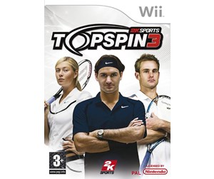 Spill - Top Spin 3 (Inc. 2 Racquets) - Nintendo Wii - Sport - 3499550275704