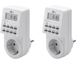 Tilbehør (fester, stikkontakter osv.) - Pro 2 pcs Digital timer - 4040849555435