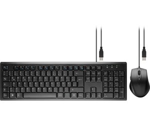 Tastatur - Pro USB keyboard and mouse set - Tastatur & Mussett - Svart - 4040849964930