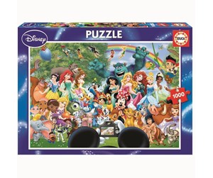 Puslespill - Educa 1000 The Marvellous World Of Disney II Gulv - 016297