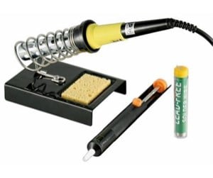 Tilbehør (fester, stikkontakter osv.) - Nighthawk 4-piece lead-free soldering set black - top-quali - 4040849512131