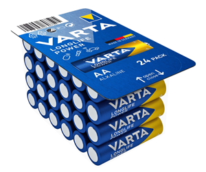 Batteri - VARTA AA Alkaline 24-Pack - 4008496807505