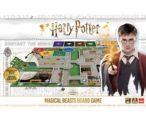 Brettspill & Puslespill - Harry Potter Magical Beast Board Game - LIN70071