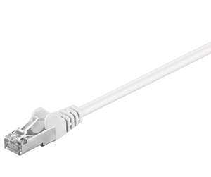 Nettverkskabel - CAT 5e patchcable F/UTP white 50 m - 4040849934995