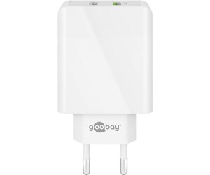 Mobil - Adaptere og ladere - Pro Dual USB quick charger QC3.0 28W white - 4040849449574