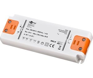 Drivere, spoler og transformatorer - Pro LED Transformer 24 V (DC)/50 W 50 W - 4040849306181