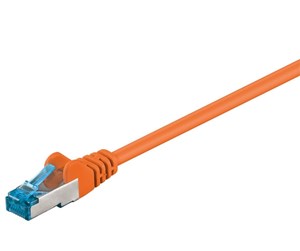 Nettverkskabel - CAT 6A patch cable S/FTP (PiMF) orange - 4040849937040