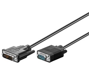 Skjermkabel - Pro DVI-I/VGA Full HD cable nickel plated - 4040849609916