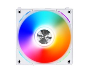 Kabinettvifte - Lian Li UNI FAN AL120 - Kabinettvifte - 120mm - Hvit med RGB-lys - 28 dBA - UF-AL120-1W