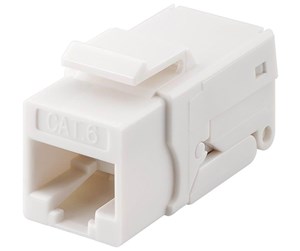 Tilbehør - Pro Keystone module RJ45 CAT 6 UTP 250 MHz - 4040849957420