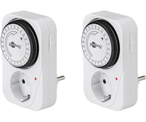 Tilbehør (fester, stikkontakter osv.) - Pro 2 pcs Mechanical timer - 4040849555381