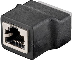 Nettverkskabel - Terminal Block 8-pin  > RJ45 female (8P8C) - 4040849767371