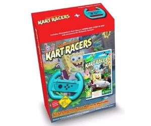 Spill - Nickelodeon Kart Racers - Wheel Bundle (Code in a Box) - Nintendo Switch - Racing - 5055884532661