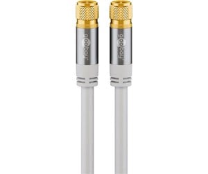 Antennekabler - Pro SAT antenna cable (135 dB) 4x shielded 1m - 4040849705984