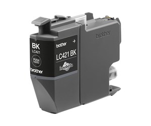 Printertilbehør blekk/toner - Brother - black - original - ink cartridge - Blekkpatron Svart - LC421BK