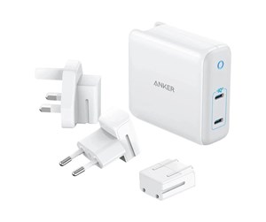 Mobil - Adaptere og ladere - Anker PowerPort III Due 2x USB-C 60W - White - A2629H21