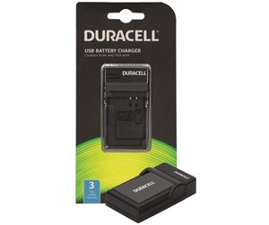 Batteri - DURACELL Charger with USB Cable for DR9900/EN-EL9 - DRN5925