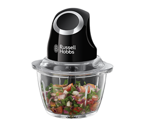 Andre kjøkkenapparater - Russell Hobbs Mini Chopper Matte Black 24662-56 - 24662-56