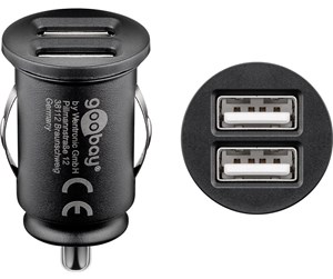 Mobil - Adaptere og ladere - Pro Dual-USB Car Charger (2xUSB) - 4040849718977