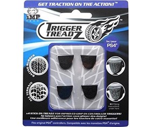 Spill - Tilbehør - iMP TECH Trigger Treadz Trigger Grips Pack for PS4 - Black - Accessories for game console - Sony PlayStation 4 - 5060176364561