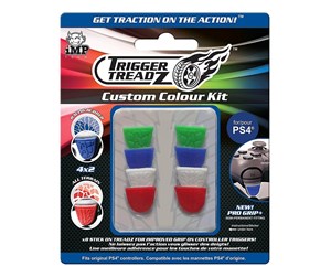 Spill - Tilbehør - iMP TECH Trigger Treadz TT Custom Colour Kit: 8 Pack Set for PS4 - Accessories for game console - Sony PlayStation 4 - 5060176365018