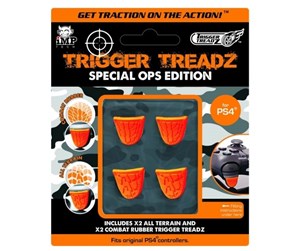 Spill - Tilbehør - iMP TECH Trigger Treadz Special Ops: 4 Trigger Treadz Pack for PS4 - Accessories for game console - Sony PlayStation 4 - 5060176364820