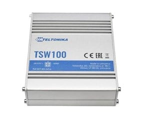 Switch/splitter - Teltonika TSW100 5-Port Gigabit Switch 120W (4 x PoE+) - TSW100000000