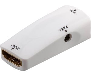 Lydkabel - Pro Compact HDMI™/VGA adapter incl. audio gold-plated - 4040849447945