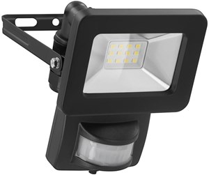 Bevegelsessensorer og skumringsbrytere - Goobay LED outdoor floodlight 10 W with motion sensor - 4040849538773