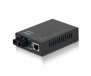 Repeater & Transceiver - LevelOne FVT-2201 10/100TX>100FX SC SMF Fibre Media Converter - FVT-2201