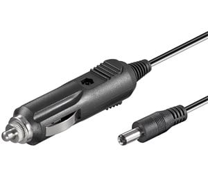 Mobil - Adaptere og ladere - Pro Car cigarette lighter cable to DC-plug 12 V 1.8m - 4040849120190